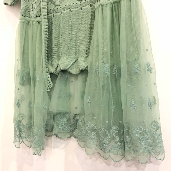 Green fairy tale cardigan st patty’s day patricks - Picture 5 of 6